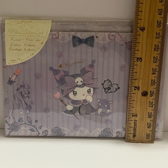 Kuromi Miki Takei Mini Letter Set - Picture 5 of 6
